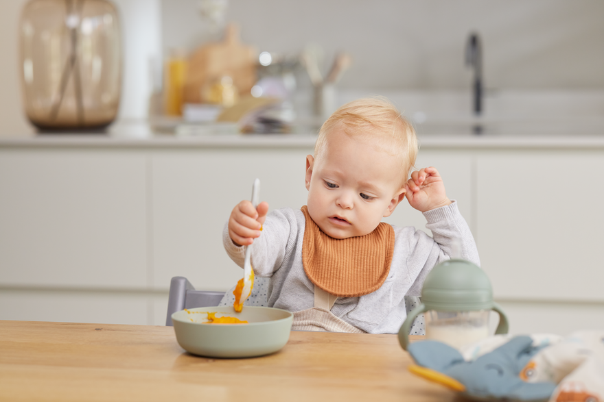 Cómo darle agua a tu bebé en la alimentación complementaria (6 meses)