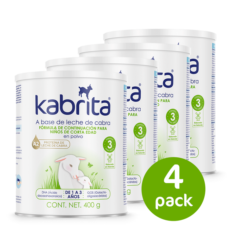 Kabrita Etapa 3 (1 a 3 años) - 400g - Pack x 4