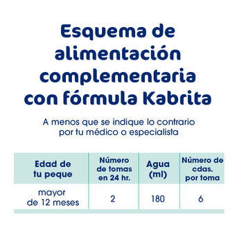 Kabrita Etapa 3 (1 a 3 años) - 800g - Pack x 6