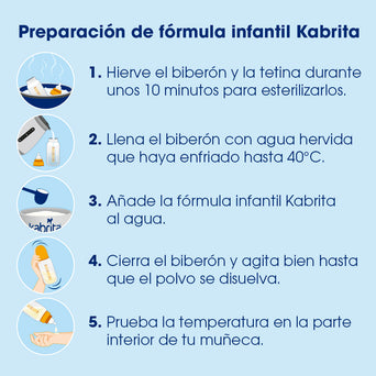 Kabrita Etapa 1 (0 a 6 meses) - 800g - Pack x 6