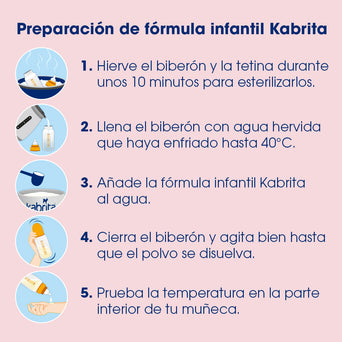 Kabrita Etapa 2 (6 a 12 meses) - 800g - Pack x 4