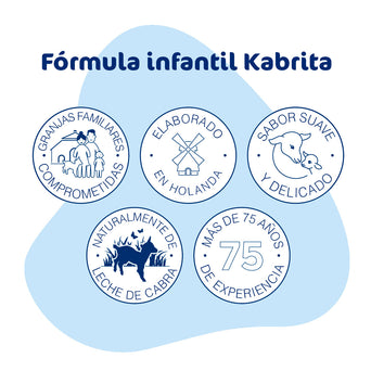 Kabrita Etapa 1 (0 a 6 meses) - 800g - Pack x 6